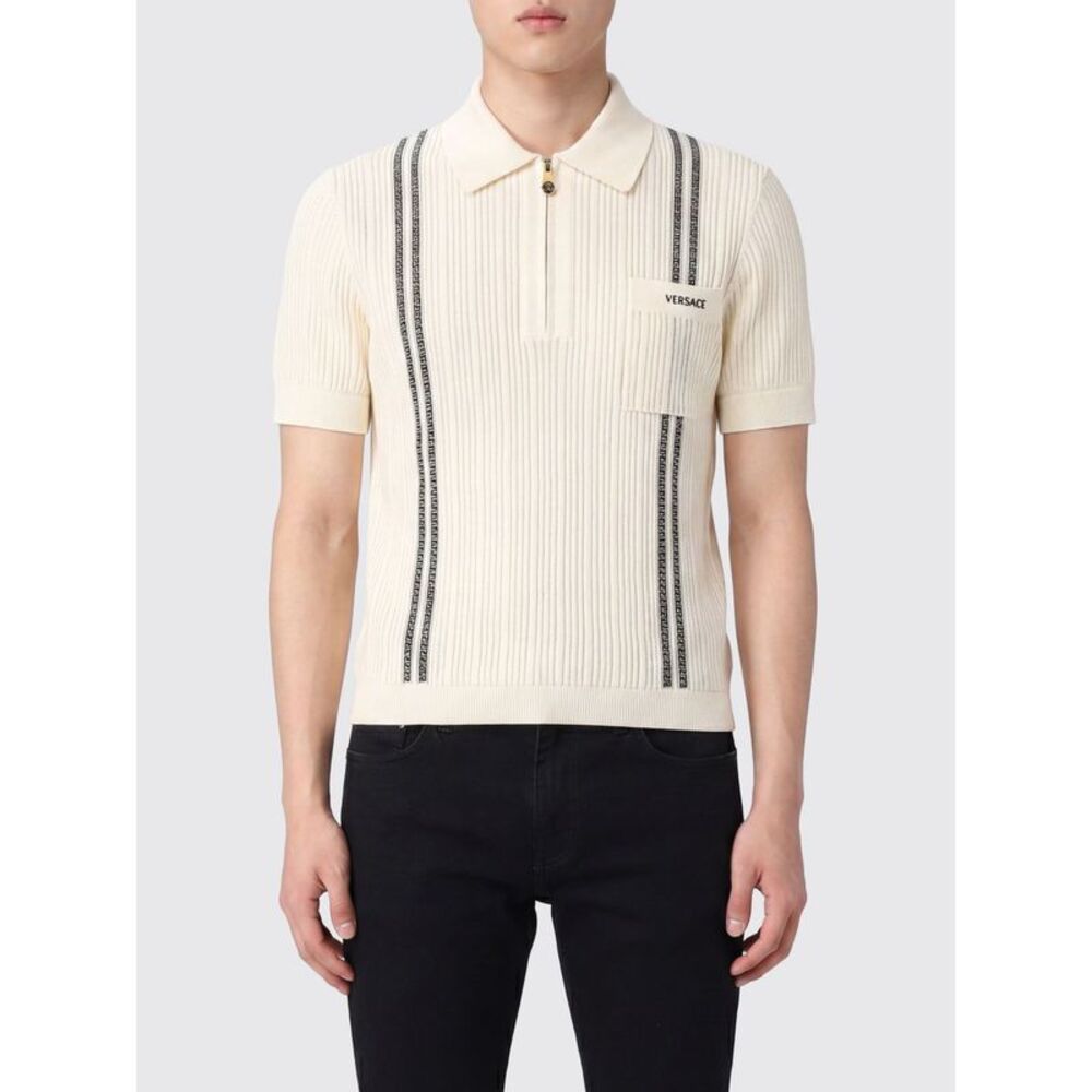 Versace Polo Shirt Men White